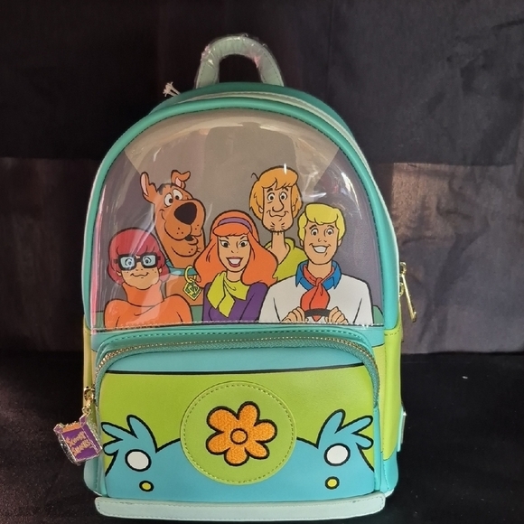 Loungefly Other - Loungefly Scooby-Doo Kids Backpack - Green and Blue